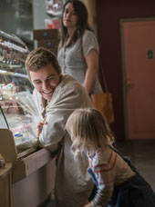 Still from 6 Balloons with Dave Franco
