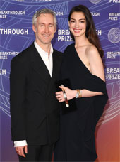 Adam Shulman and Anne Hathaway