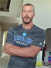 Chris Watts in security footage still