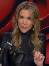 Megyn Kelly looking like a cartoon villain