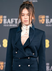 Milly Alcock at the BAFTAs