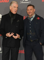 Pierce Brosnan and Tom Hardy