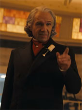 Ralph Fiennes as President Snow