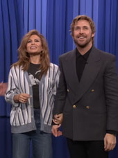 Ryan Gosling and Eva Mendes on The Tonight Show