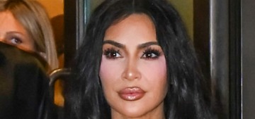 Kim Kardashian has four nannies on staff, with one nanny on duty at all times