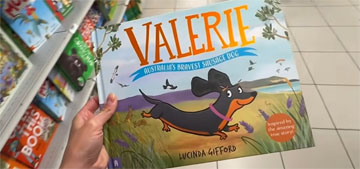 Valerie, the Mini Dachshund who spent 529 days on the lam, now has a children’s book