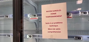French supermarket refrigerators hit by cyberattack ruining millions worth of food