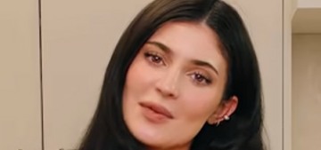 Kylie Jenner begrudgingly agreed to allow 8-year-old Stormi to straighten her hair