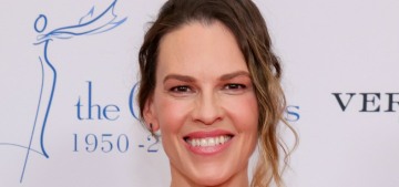 Hilary Swank is expecting her third child at the age of 52