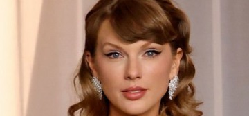 Taylor Swift wore an icy blue Dior at the Academy Museum gala: lovely?