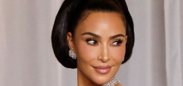 Kim Kardashian channeled Liz Taylor in vintage Balenciaga at the Academy Museum gala