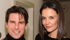 Katie Holmes & Tom Cruise perform “Whatever Lola Wants” for charity