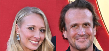 Jason Segel & Kayla Radomski got married at the Botanical Gardens in San Marino, CA