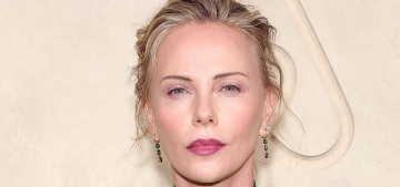 “Charlize Theron wore Givenchy & funny heels to the Airbnb gala” links