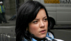 Lily Allen denies being pregnant, but she really looks bumpy