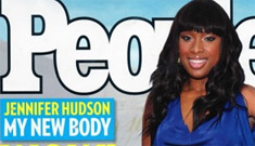 Jennifer Hudson shows off her size 6 figure on the cover of People