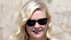 Kirsten Dunst looks so much better in beach photos than   on red carpets