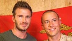 David Beckham on trip visiting troops in Afghanistan ‘most inspiring of my life’