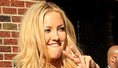 Kate Hudson says her son wears a splint for attention, can’t wait to have more kids