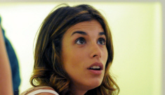 Elisabetta Canalis dresses like Eminem in her downtime