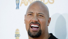 “The Rock’s shaved head & goatee: scary or sexy?” links