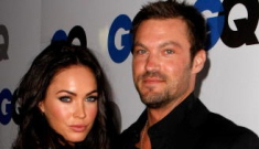 Did Megan Fox marry Brian Austin Green because she’s knocked up?