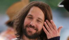 Paul Rudd’s new look: adorable hippie or grizzly-granola poseur?