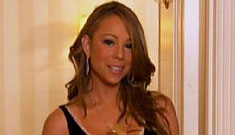 Mariah Carey shows off her lingerie closet on Oprah