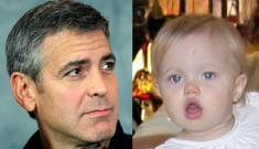 George Clooney uses Jolie-Pitt clan as a contraceptive