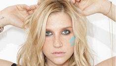 Kesha thinks do-it-yourself tattoos with a safety pin & ink are “amazing”