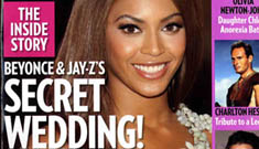 Beyonce & Jay-Z file signed marriage license; no one cares anymore