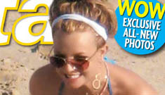 Britney’s new bikini body? Did she share a kiss with Kevin?