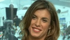 Elisabetta Canalis acts like there aren’t hundreds of escorts waiting to replace her