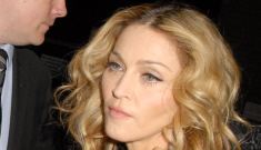 Did Madonna reduce the size of her chicken cutlet cheek implants?
