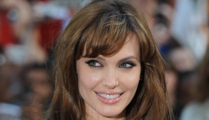 Angelina Jolie wears a glittery sack for the UK ‘Salt’ premiere