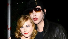 Marilyn Manson & Evan   Rachel Wood broke off their engagement