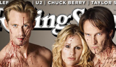 Alex Skarsgard, Stephen Moyer & Anna Paquin are naked for Rolling Stone