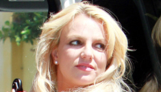 Britney Spears’ busted weave is still looking trashy, but not quite as bad