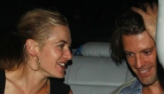 Kate Winslet goes public with her boyfriend of one month, Louis Dowler