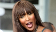 Naomi Campbell insists on  her own hot sauce, made from the tears of demons