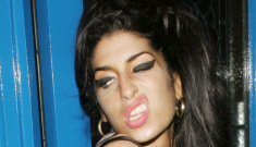 Amy Winehouse probably has Cat Scratch Fever