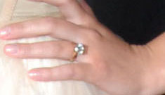 Scarlett Johansson’s engagement ring