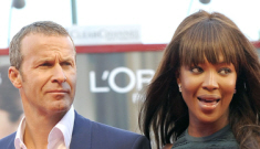 Naomi Campbell in Venice with her Russian: is his divorce ever going to happen?