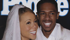 Nick Cannon’s tattoo for Mariah is huge; her tattoo for him is miniscule