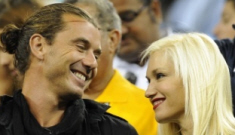Gwen Stefani & Gavin Rossdale are adorable at the U.S. Open