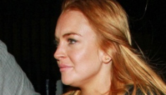 Lindsay Lohan went out partying after her failed drug tests
