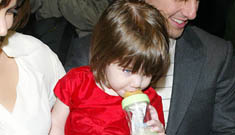 Suri Cruise spotted with a sippy cup