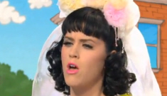 Katy Perry brings out her boobs for a Sesame Street appearance