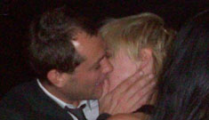 Jude Law spotted making out with Kimberly Stewart at a club