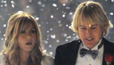 Jennifer Aniston and Owen Wilson get married on the set of “Marley and Me”